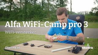 Alfa WiFiCamp Pro 3 WiFiversterker  Productvideo  Obelink [upl. by Naor]