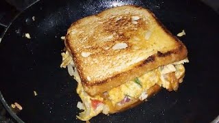 10 Min Easy Breakfast Recipe Bread Omelette Bread Egg Sandwich [upl. by Waine154]