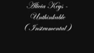 Alicia keys  unthinkable im ready official instrumental [upl. by Ranna931]