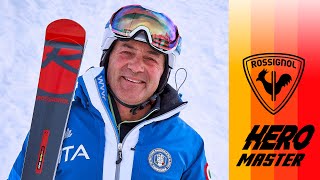 Rossignol Hero Master 202021 SKI TEST di MICHELE BULANTI [upl. by Nosnirb23]