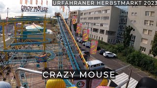 Crazy Mouse Rieger  Urfahraner Herbstmarkt Linz 2023  Urfahranermarkt  OnRide POV [upl. by Eytak319]