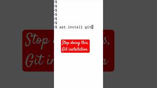 🛑 Stop doing thisGit installation git github secureitdso [upl. by Philip]