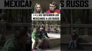 😱 ASÍ DEFIENDEN LOS MEXICANOS A LOS RUSOS [upl. by Tabbatha]