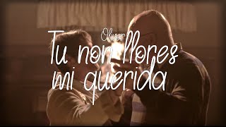 Oliver Dragojević  Tu non llores mi querida Official lyric video [upl. by Mmada913]