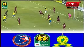 🔴LIVE  Mbabane Swallows vs Mamelodi Sundowns • Live Stream CAF Champions League Qualifiers2024 [upl. by Bella]