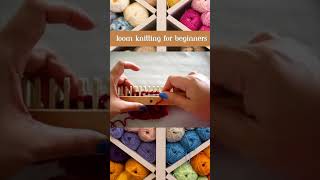 Quick Loom Knitting CastOff Tutorial knitting [upl. by Ramo]