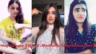 Best Punjabi Stage drama Tik Tok Musically Compilation Part 7  Musically Fun [upl. by Yenaffit]