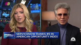 ServiceNow CEO breaks down 5 ranking in American Opportunity Index [upl. by Allana]