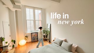 LIFE IN NYC  a cozy week in my new apartment and life update [upl. by Mani159]