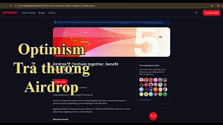 Optimism trả thưởng airdrop cho người đủ điều kiện [upl. by Iglesias943]