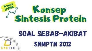 Sintesis Protein  Tempat Terjadi  Soal Sebab Akibat 2012  SIAPUTBK 2022 [upl. by Ytsirc]