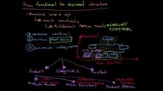 From Functional To Divisional Structure [upl. by Reichel]