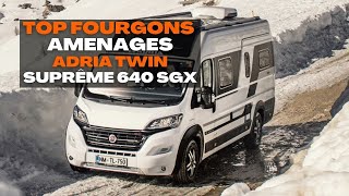 Meilleurs fourgons aménagés 2021  Adria Twin Suprême 640 SGX [upl. by Jazmin]