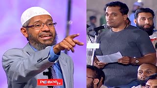 Indian Hindu Challenged and Shocked Dr Zakir naik with critical questions [upl. by Dnamra]