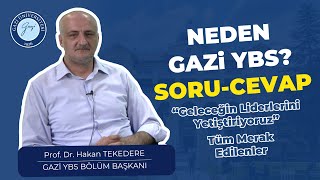 Gazi Üniversitesi Yönetim Bilişim Sistemleri Bölüm Başkanı Prof Dr Hakan Tekedere İle Soru Cevap [upl. by Valtin]