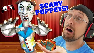 Run from the SCARY PUPPETS Fgteev Horror Gameplay [upl. by Urbanna]