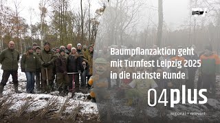 Baumpflanzaktion geht mit Turnfest Leipzig 2025 in die nächste Runde [upl. by Isaacs332]