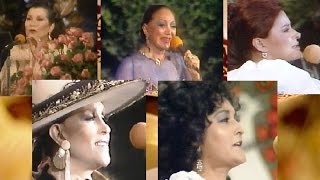 CINCO REINAS DE LA CANCION MEXICANA PRESENTACIONES EN VIVO [upl. by Vachell956]