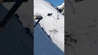 Going backward off a ski jump [upl. by Neenad]