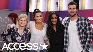 The Bachelorette Ashley I Rachel Lindsay amp Bryan Abasolo Slam Tias Convo With Becca  Access [upl. by Vaden]