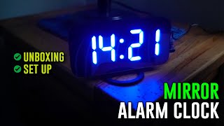 What To Expect With The SZELAM Mirror Surface Digital Alarm Clock [upl. by Charline802]