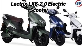 Lectrix EV launched affordable electric scooter 100KM range lifetime battery warranty available [upl. by Ylnevaeh]