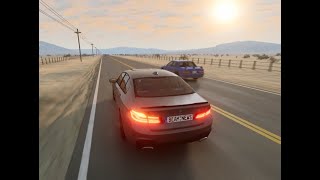 BMW M550i Cutting of  Beamng drive [upl. by Elehcim]