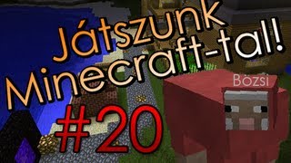 Játszunk Minecrafttal ✔ E20  RAGE QUIT XD [upl. by Enitsuga824]