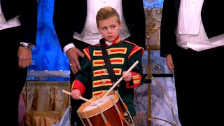 6yearold Mik performing Little Drummer Boy with André Rieu 4K [upl. by Godfry]