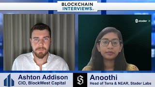 Anoothi Head Terra and NEAR at Stader Labs  Blockchain Interviews [upl. by Netsew]