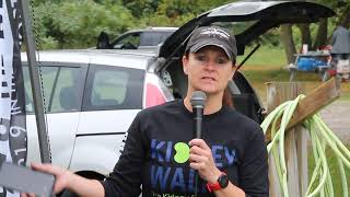 Kinc Record Cathy Pennington at Kidney Walk Sept 25 2022 [upl. by Larianna296]