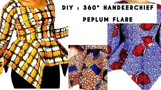 How to Cut amp Sew a Flare top  Handkerchief Flare Beginners Friendly [upl. by Eddy616]