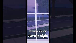 It was stormy night roblox shorts horror horrorstories berryave viral roblox [upl. by Ainecey566]