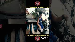 Clutch then Gas OR Gas then Clutch  Part1 youtubeshorts shorts short vlog driving cars [upl. by Wurst]