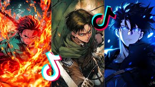 Anime Edit🍷Badass Anime🗿 Moments Tiktok compilation With Anime and Song Name PART 101 in 4K [upl. by Noral]