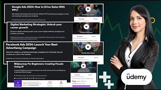 Udemy Digital Marketing Courses Free  Google Ads Facebook Ads Cold Email MidJourney  SecureByte [upl. by Schiro]