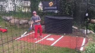 Cage Work with the retooled Demarini CF ZEN drop 10 [upl. by Oram]