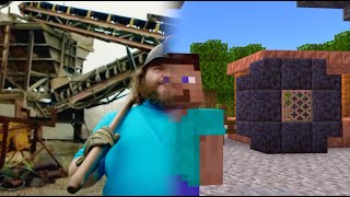 Minecraft Movie Trailer 2 But It Turns From REAL LIFE to MINECRAFT [upl. by Abisha198]