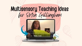 Multisensory Teaching Ideas for Orton Gillingham  Emily Gibbons  The Literacy Nest [upl. by Nairb]