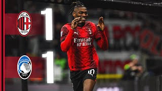 Leãos stunning goal not enough  AC Milan 11 Atalanta  Highlights Serie A [upl. by Ennazor356]