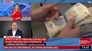 Romania va imprumuta in total in acest an peste 50 de miliarde de euro un record istoric [upl. by Petula]