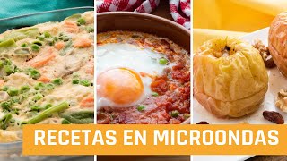 🍽️​ Recetas en MICROONDAS ¡¡Deliciosas saludables y rápidas Taurus Laurent 25 [upl. by Quita215]