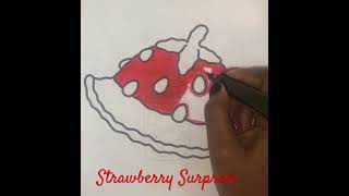 KWK  Strawberry Surprise  kraftingwithkel alchoholmarkers art [upl. by Bayless283]