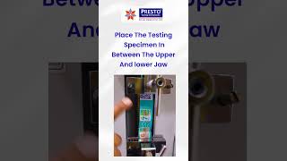 Tensile Strength Test On packaging Film  Presto Group [upl. by Kristofer]