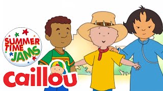 Caillou Song Come Explore With Me  Videos For Kids [upl. by Nowtna949]