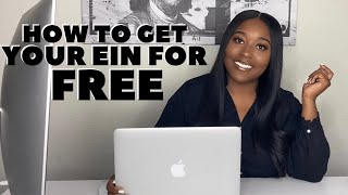 How To Get Your EIN Employer Identification Number For Your Business For FREE [upl. by Eltsyrc338]