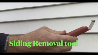 What is a Siding crimper and Siding removal tool and how do you use them [upl. by Oznohpla666]