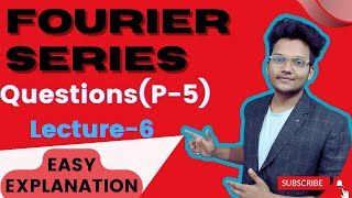 Fourier Series  Questions p5  Engineering Mathematics [upl. by Adnola]