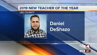 New teacher of the year award goes to Caloosa Middle School teacher [upl. by Cassady]