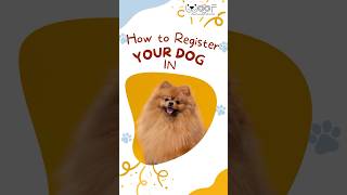 How to Register Your Dog in India Quick amp Easy Tips [upl. by Elkcim]